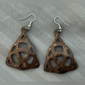 ⭐️NWOT⭐️ Elegant Wooden Earrings